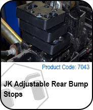 JK Rear Adjustable Bump Stops Press Release