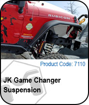JK Game Changer Suspension Press Release