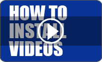 How To Install Videos on blue background
