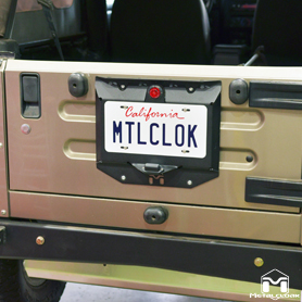 License Plate Mount