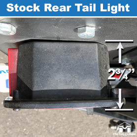 Stock Rear Taillight Profile