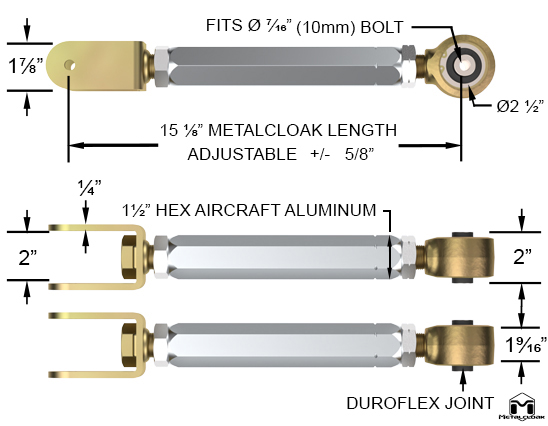Upper Front Duroflex Control Arm
