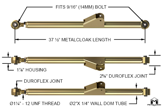 TJ Wrangler Lower Front Duroflex Control Arms