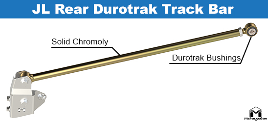 Durotrak Rear Track Bar Clearance