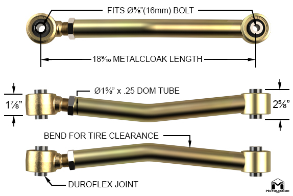  Ram Lower Front Duroflex Control Arm