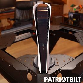 PS5 Straped to Maximus Gaming Station